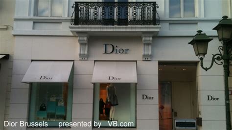 dior locations in belgium